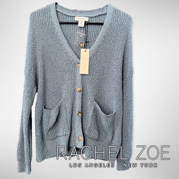 Rachel Zoe Sweaters - NWT Rachel Zoe Oversized Button Cardigan w/ Pockets (M) $98
